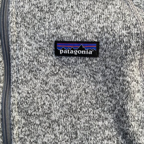 Patagonia Better Sweater ¼ Zip Pullover Women Sz S Marled Gray Gorpcore Outdoor - Picture 2 of 13